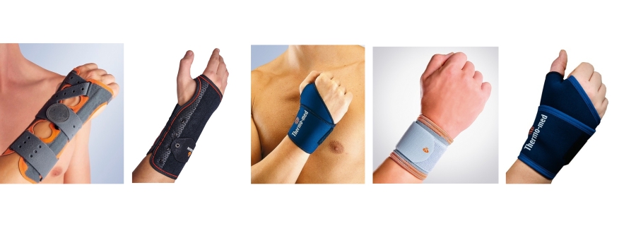 įrankių skausmo riešo sąnario sužalojimas su teptuku sąnarių