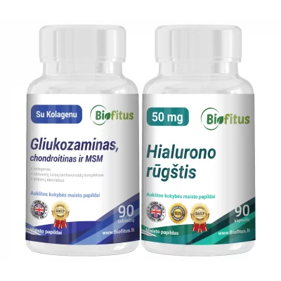 gliukozaminas ir chondroitino tabletės 270