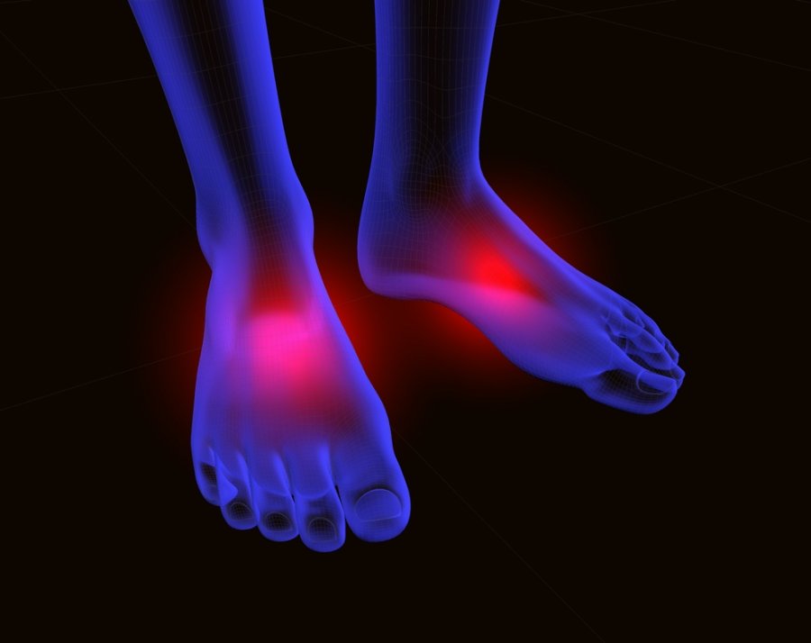 skausmas pėdų skausmas mažų sąnarių